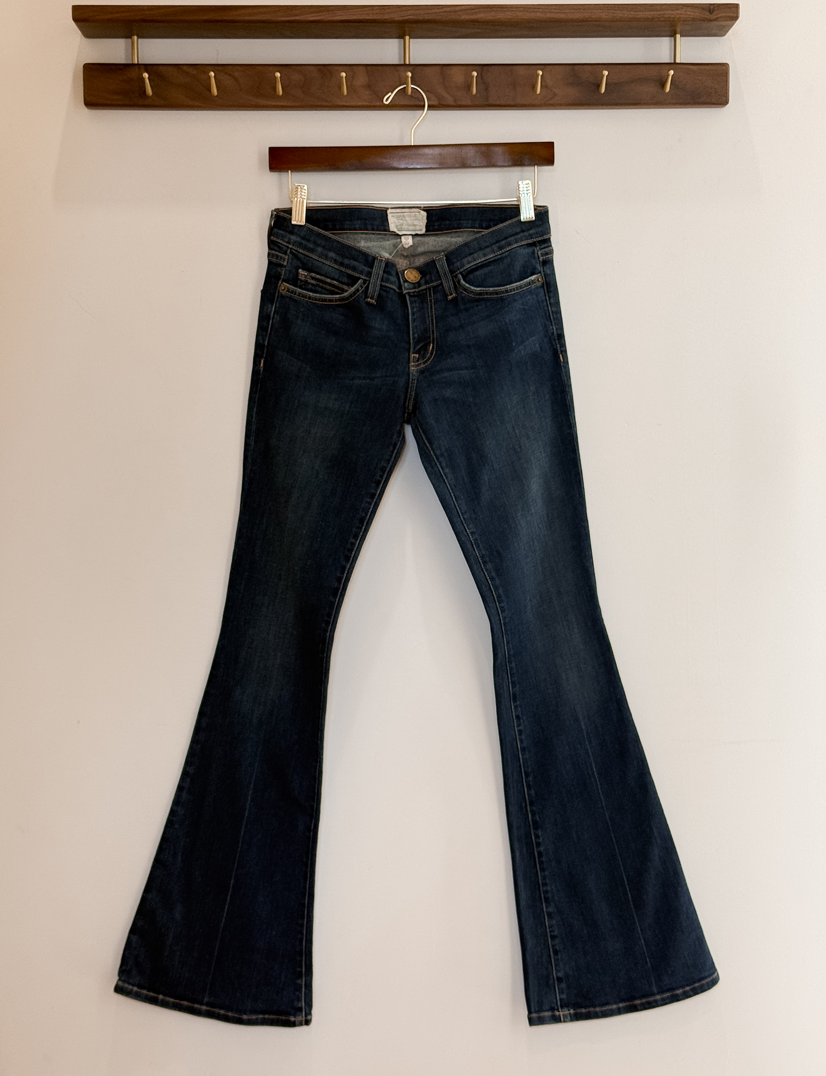 Current Elliot Flare Jean, Dark Blue