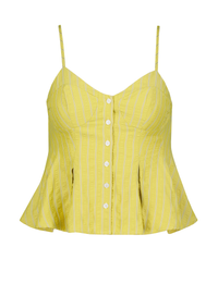 Palermo Cami, Citron Stripe