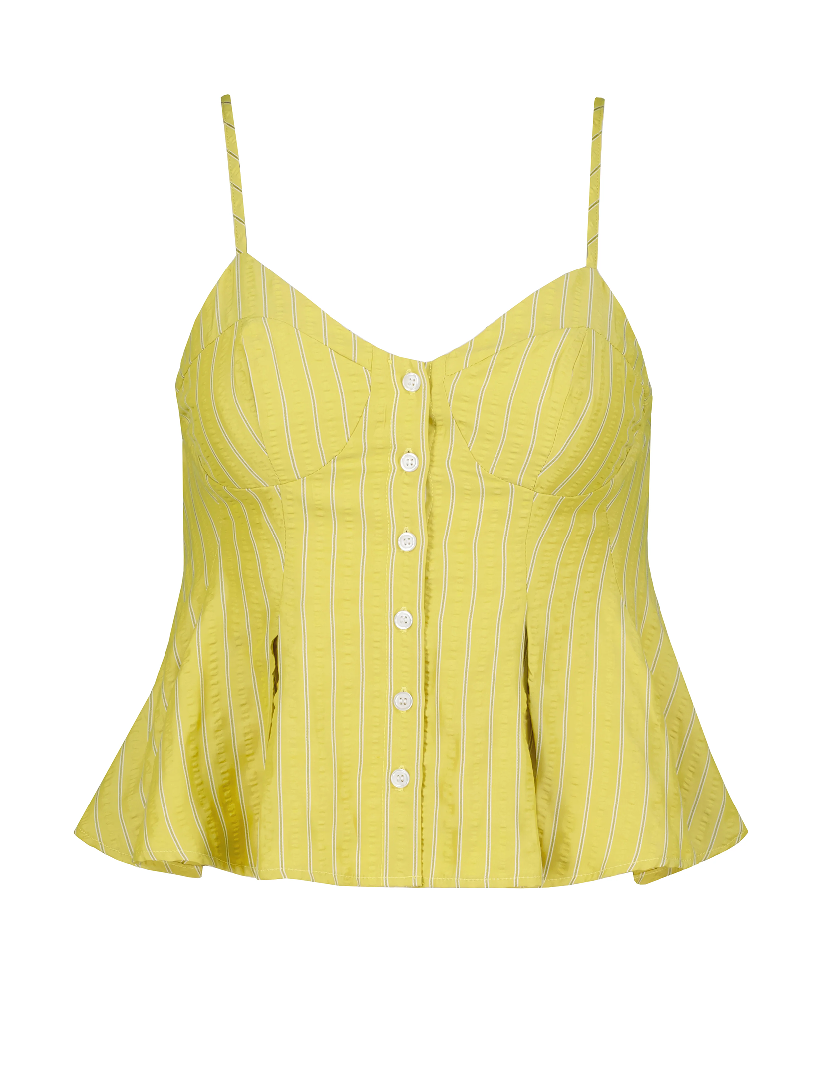 Palermo Cami, Citron Stripe
