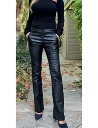 Loren Vegan Bootcut, Black