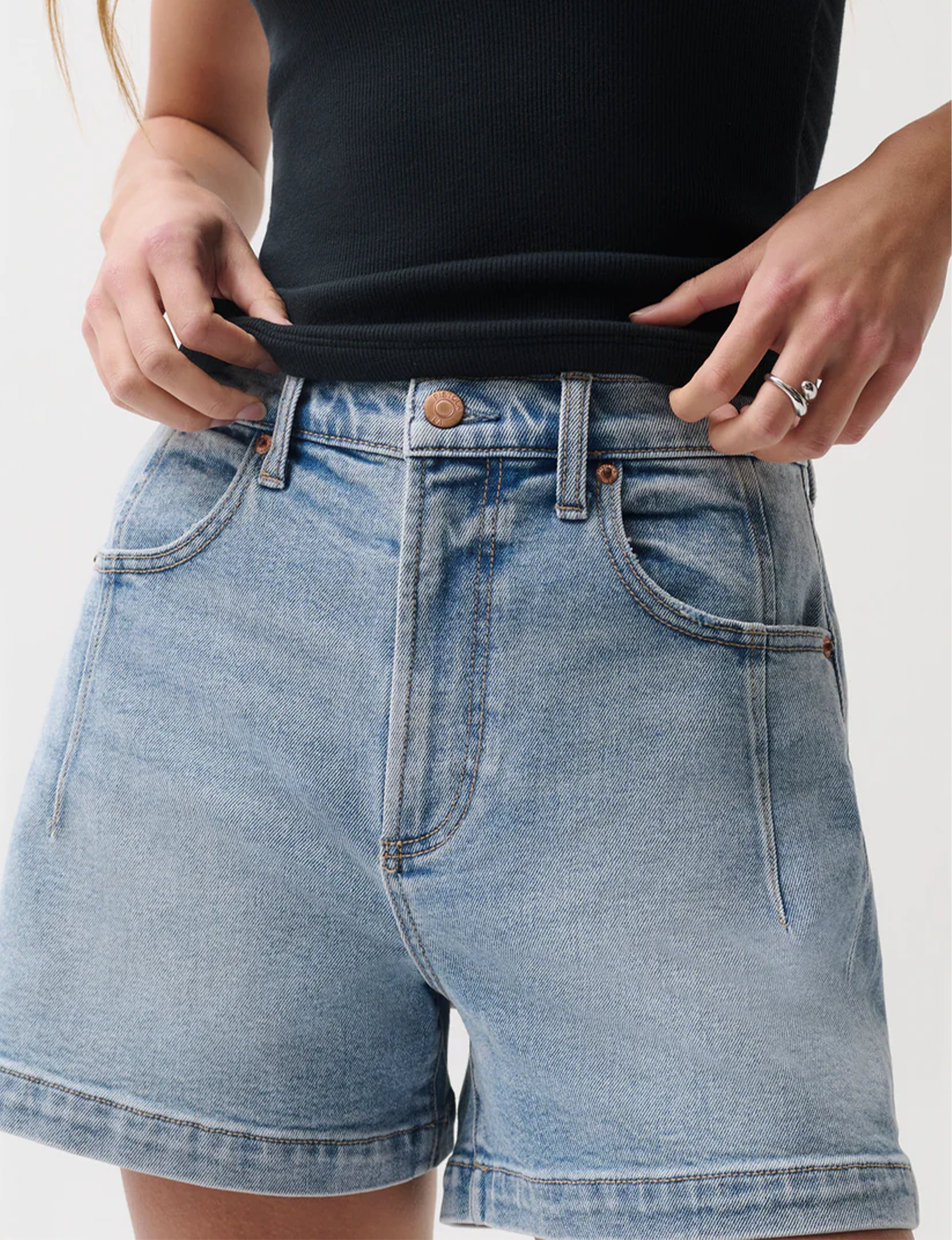 Aoki High Rise A-Line Short, Terrace