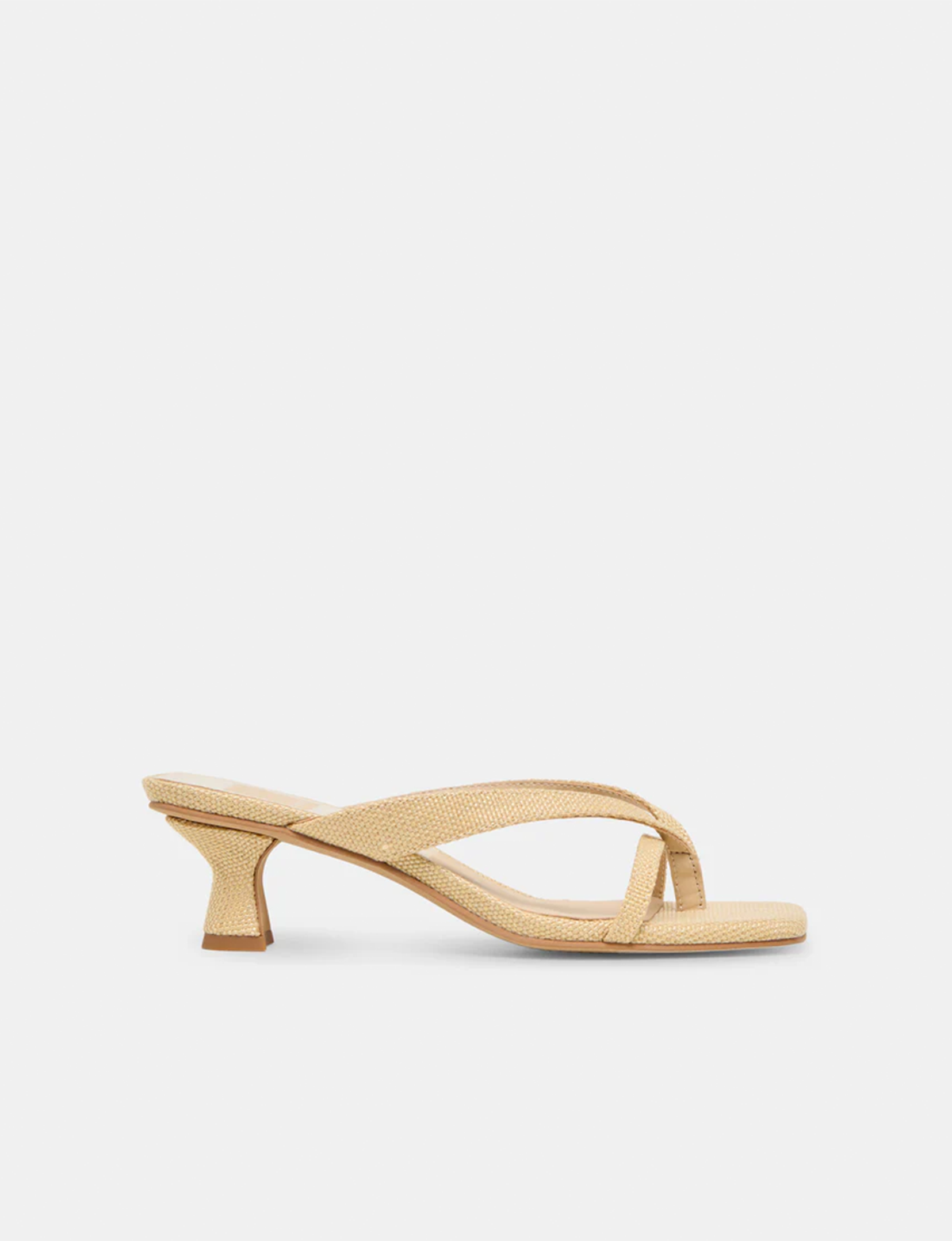 Brevel Heel, Natural Raffia