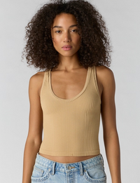 Clean Slate Tank, Oat Latte