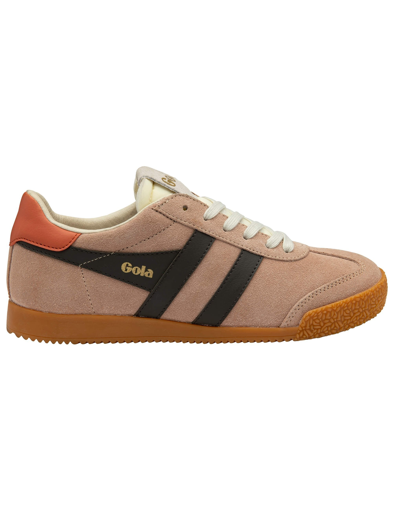 Elan Sneaker, Cameo/Mocha/Hot Coral