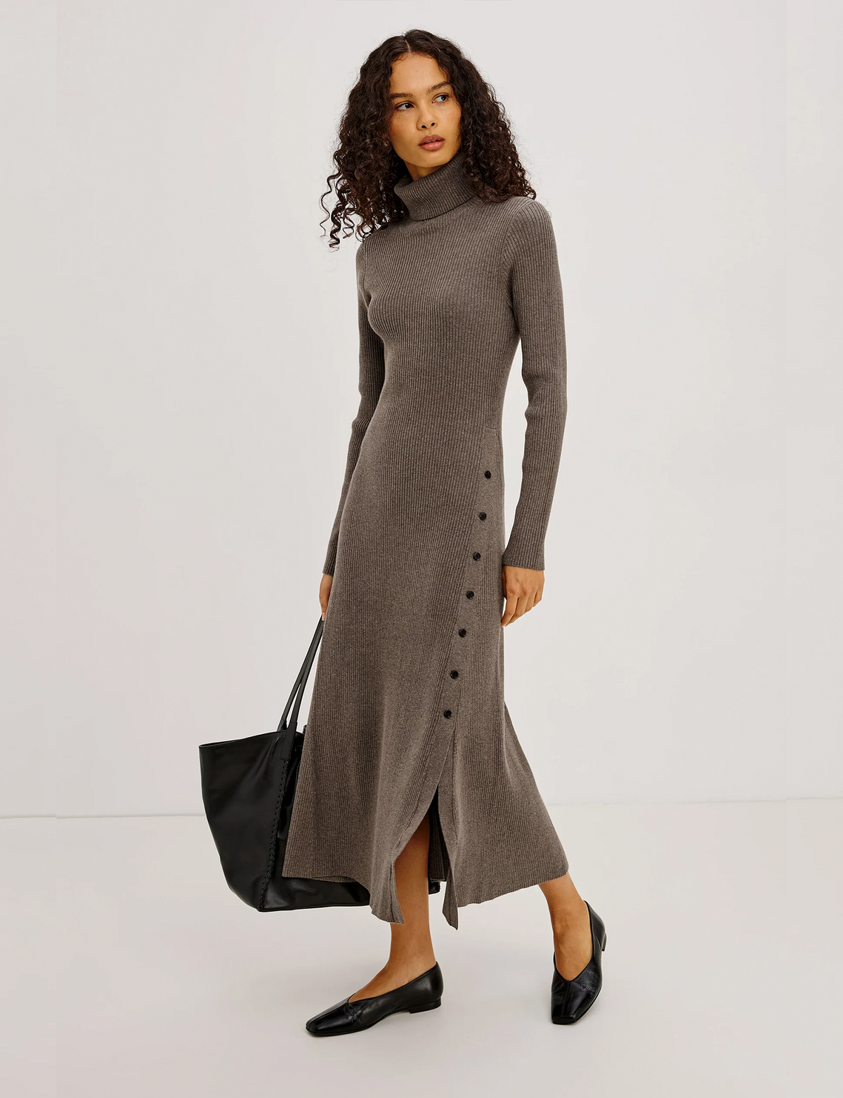 Kat Dress, Hazelnut