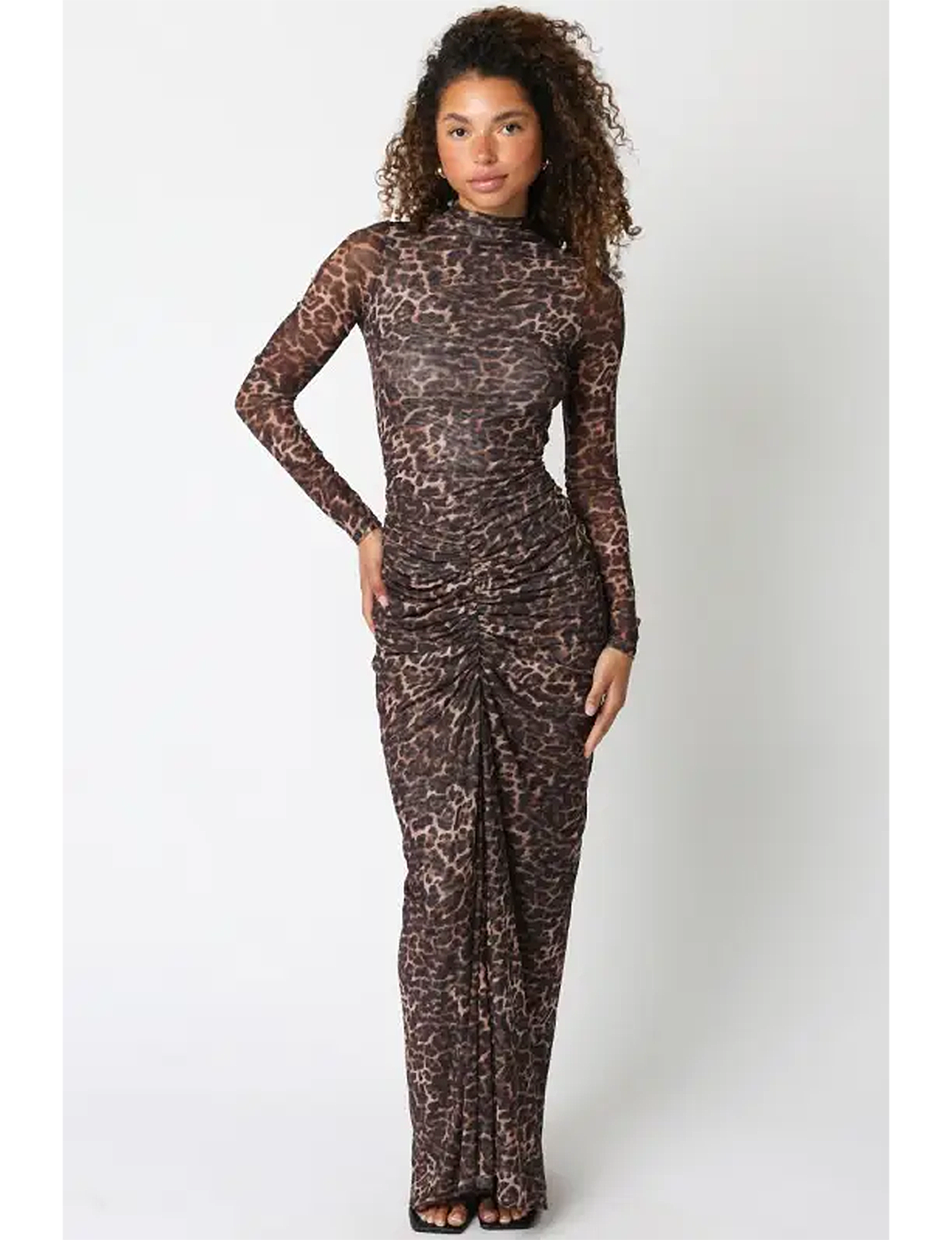 Tara Maxi Dress, Leopard