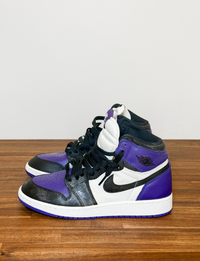 Nike Jordan 1 Retro High "OG" Sneakers, Court Purple