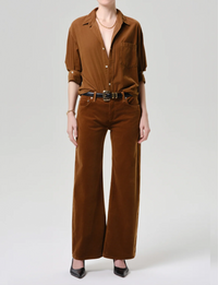 Kayla Corduroy Shirt, Manuka