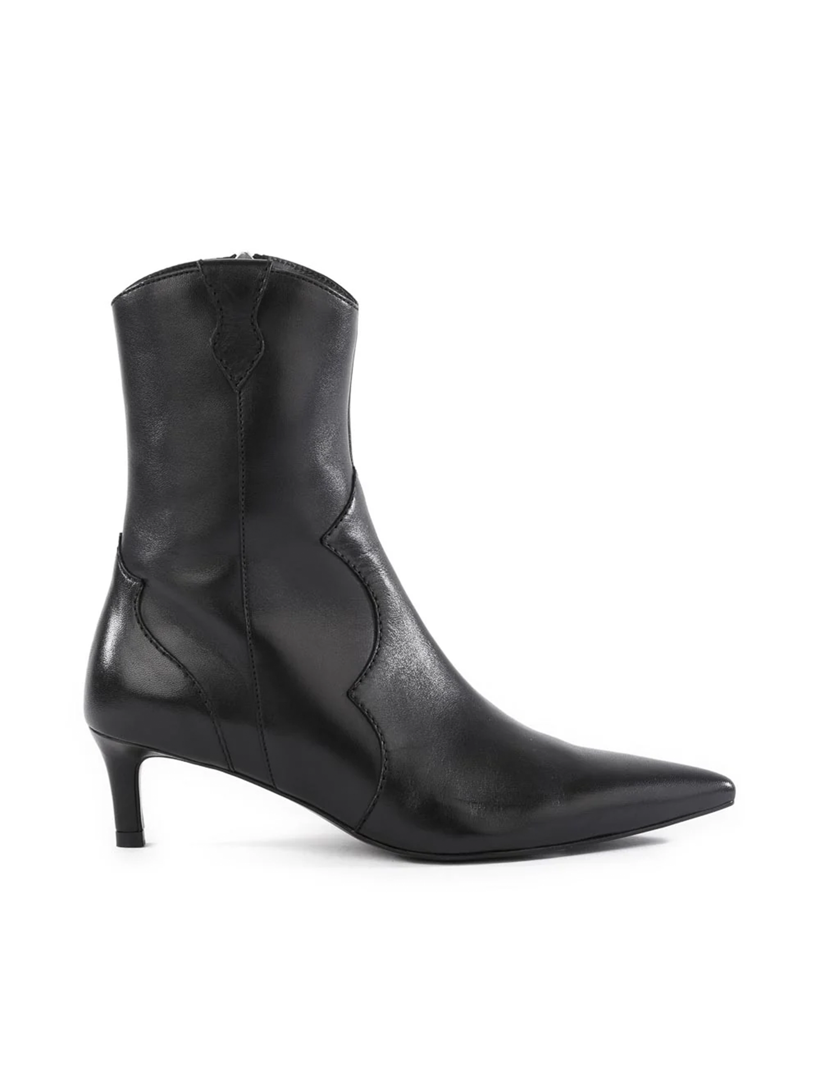 Dallas Boot, Black Leather