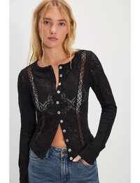 Jae Knit Long Sleeve, Black