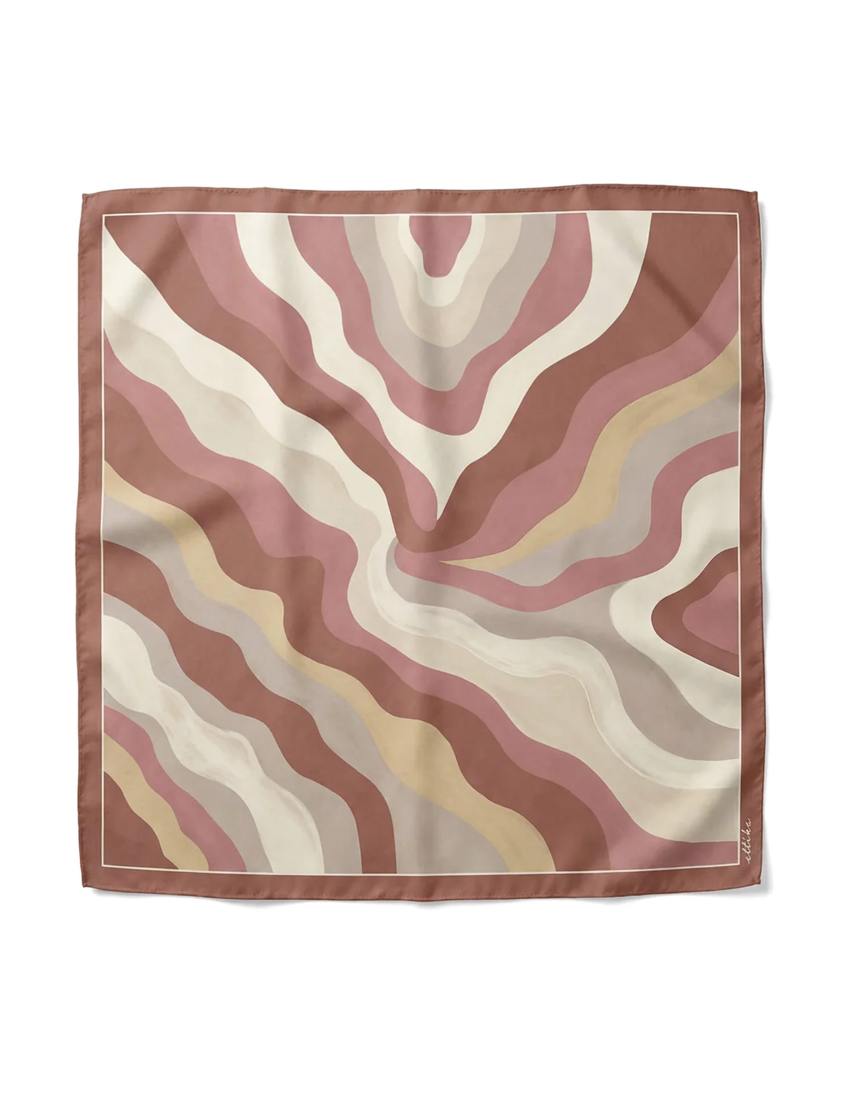 Modern Organica Scarf, Brown