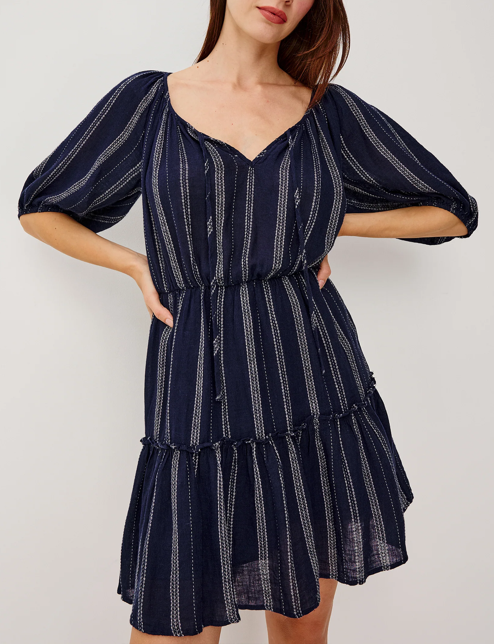 Saba Dress, Marina Stripe