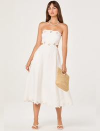 Shavonda Dress, White