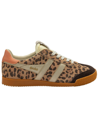 Elan Safari Sneaker, Leopard/Mocha/Gold/Terracotta