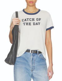 Perfect Ringer Tee, Catch of The Day