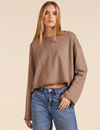 Callie Pullover Sweatshirt, Hazelnut