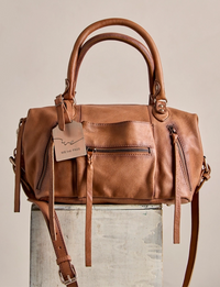 WTF Baby Emerson Tote, Saddle