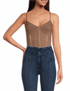 Night Rhythm Bodysuit, Cocoa