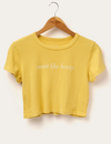 Sweet Like Honey Tee, Misted Yellow