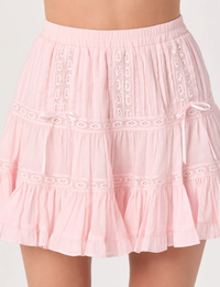 Delia Skirt, Pink