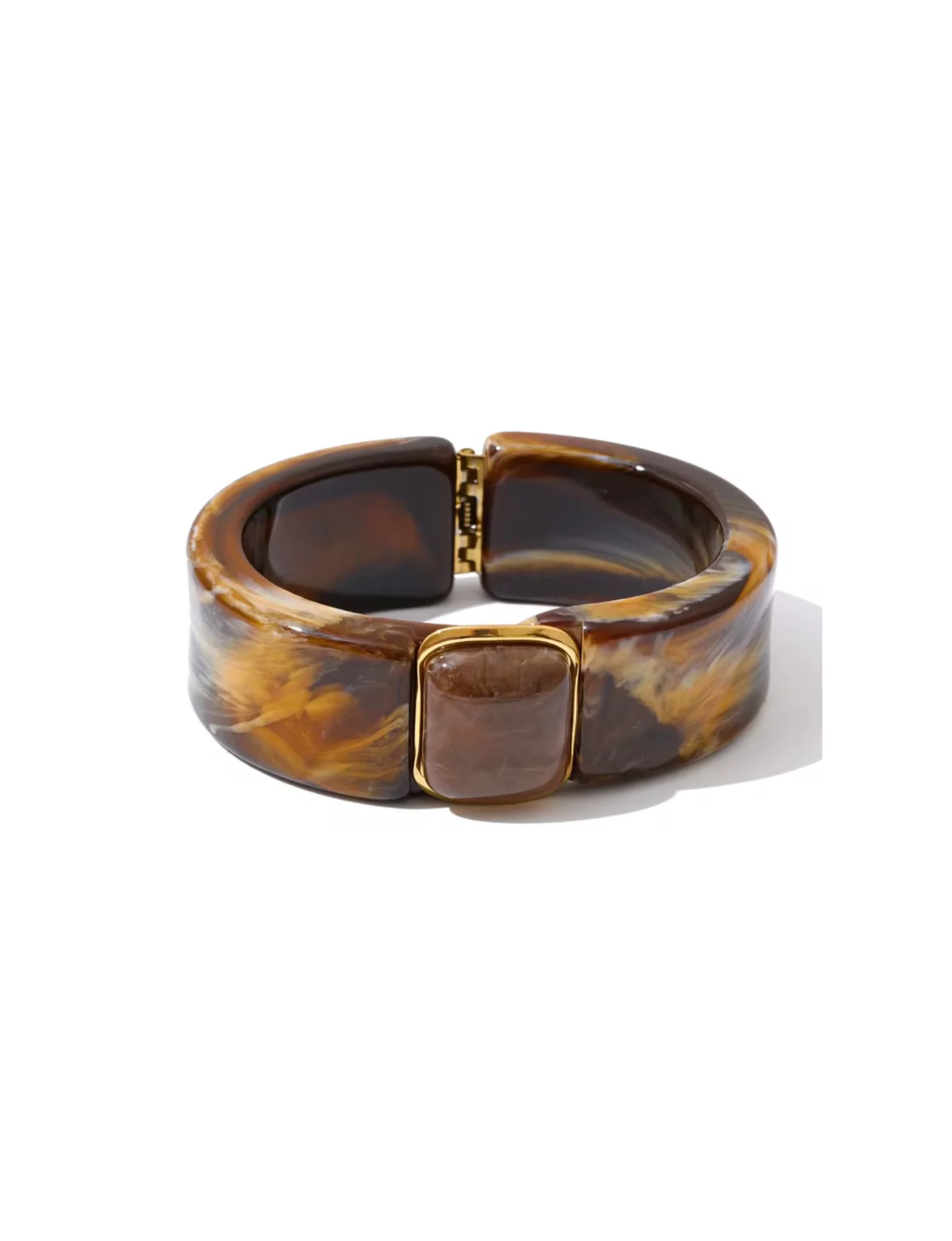 Bangle Bracelet, Golden Ember