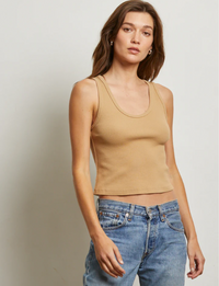 Blondie Tank, Suede