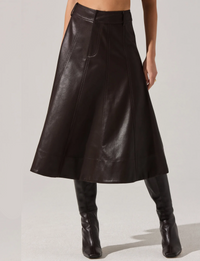 Zhuri Skirt, Dark Brown