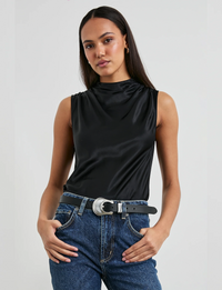 Kaleen Top, Black