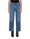 Harper High Rise Wide Leg Crop, Moor