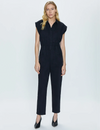 Rosie Shoulder Pad Jumpsuit, Fade To Black