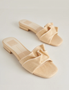 Alumni Raffia Sandals, Natural