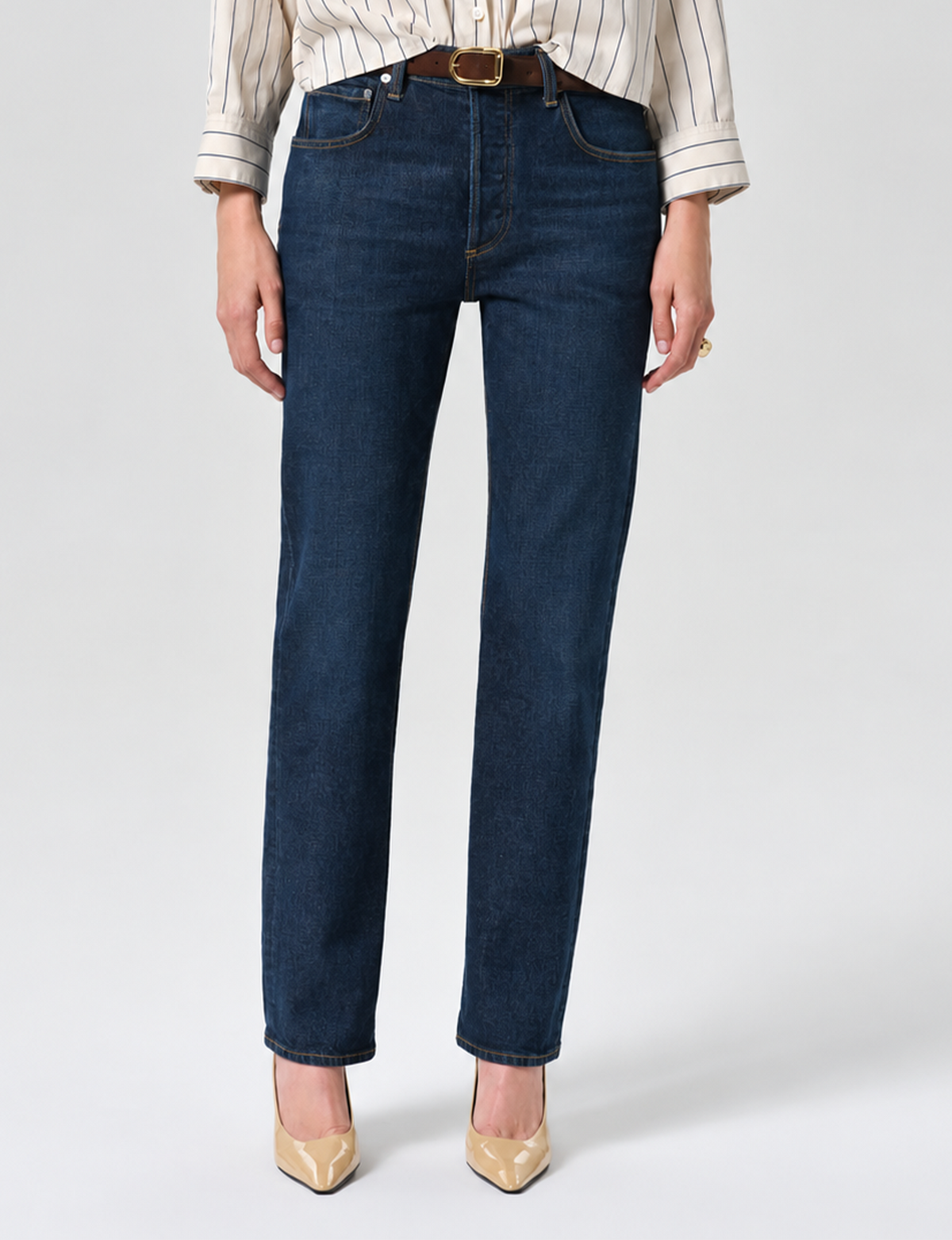 Savannah Cigarette Jean, Dark Indigo