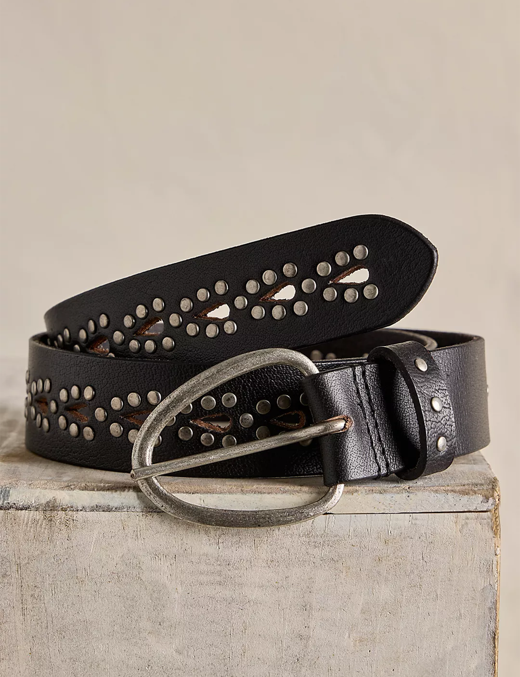 WTF Preston Stud Belt, Black