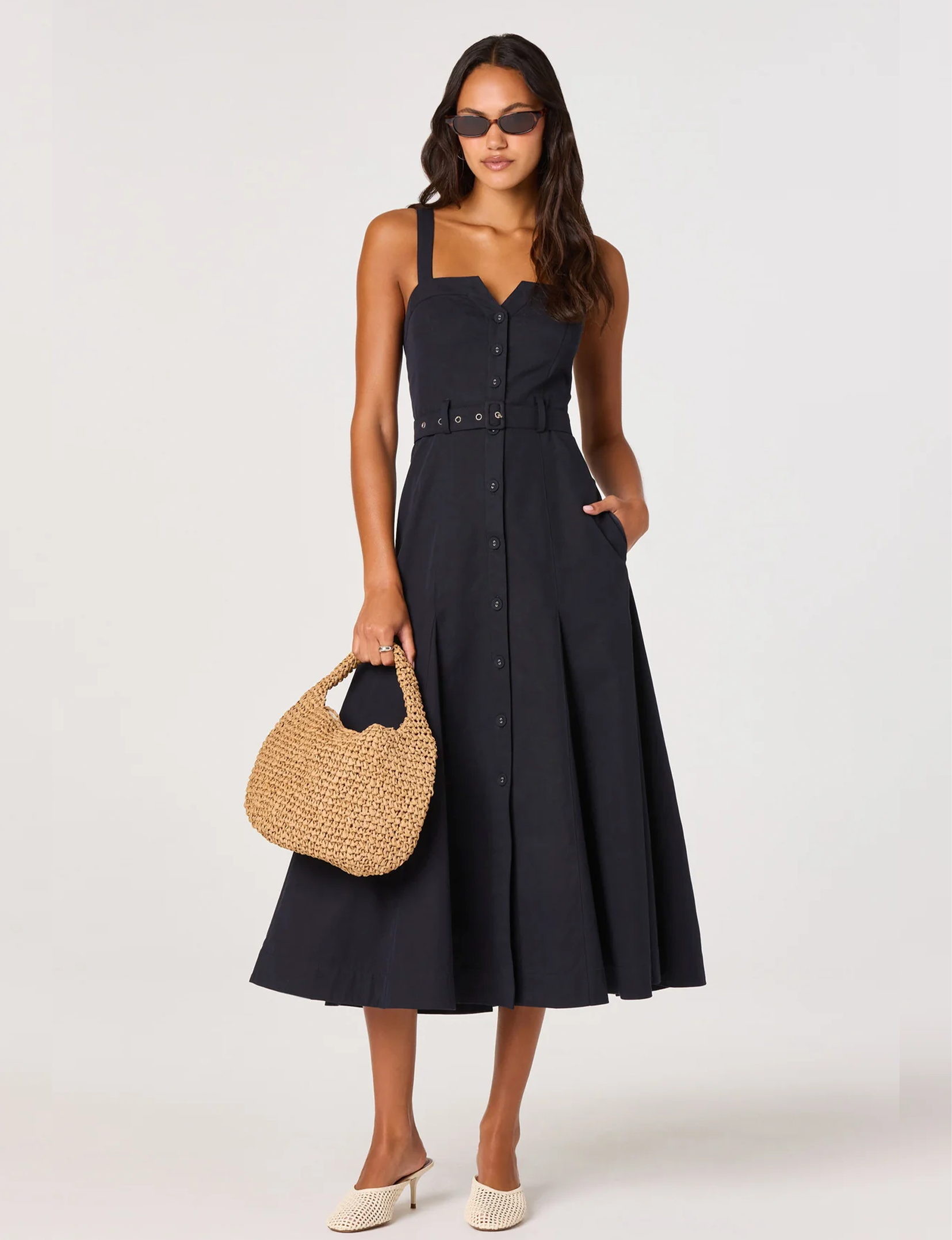 McKinley Dress, Navy