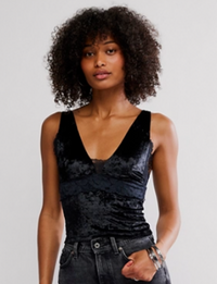 Bed of Roses Cami, Black