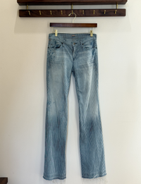 Citizens Of Humanity Flare Pants, Indigo Stripe
