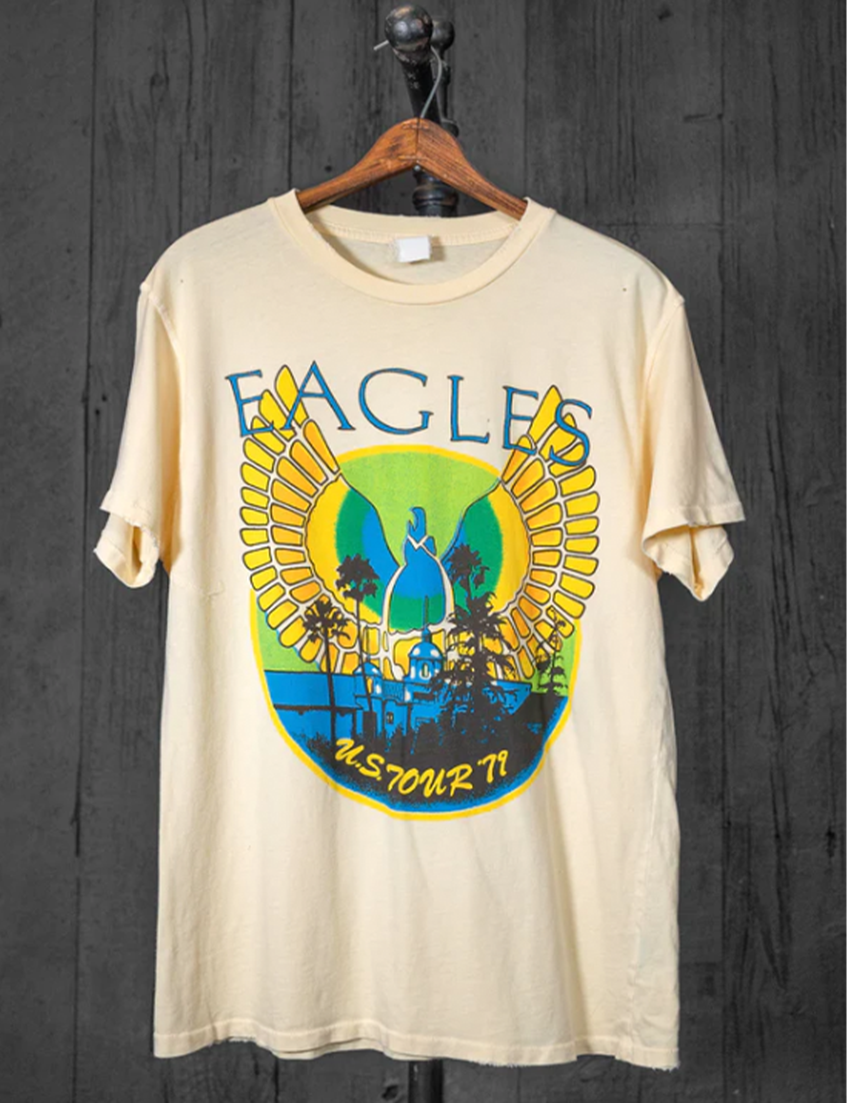 The Eagles Crew Tee, Mellow Yellow