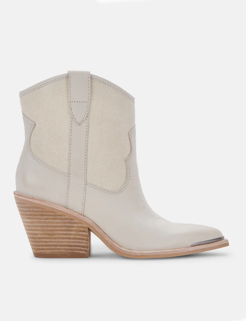 Nashe Booties, Ivory Nubuck