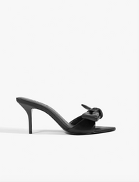 Elodie Bow Heel, Black