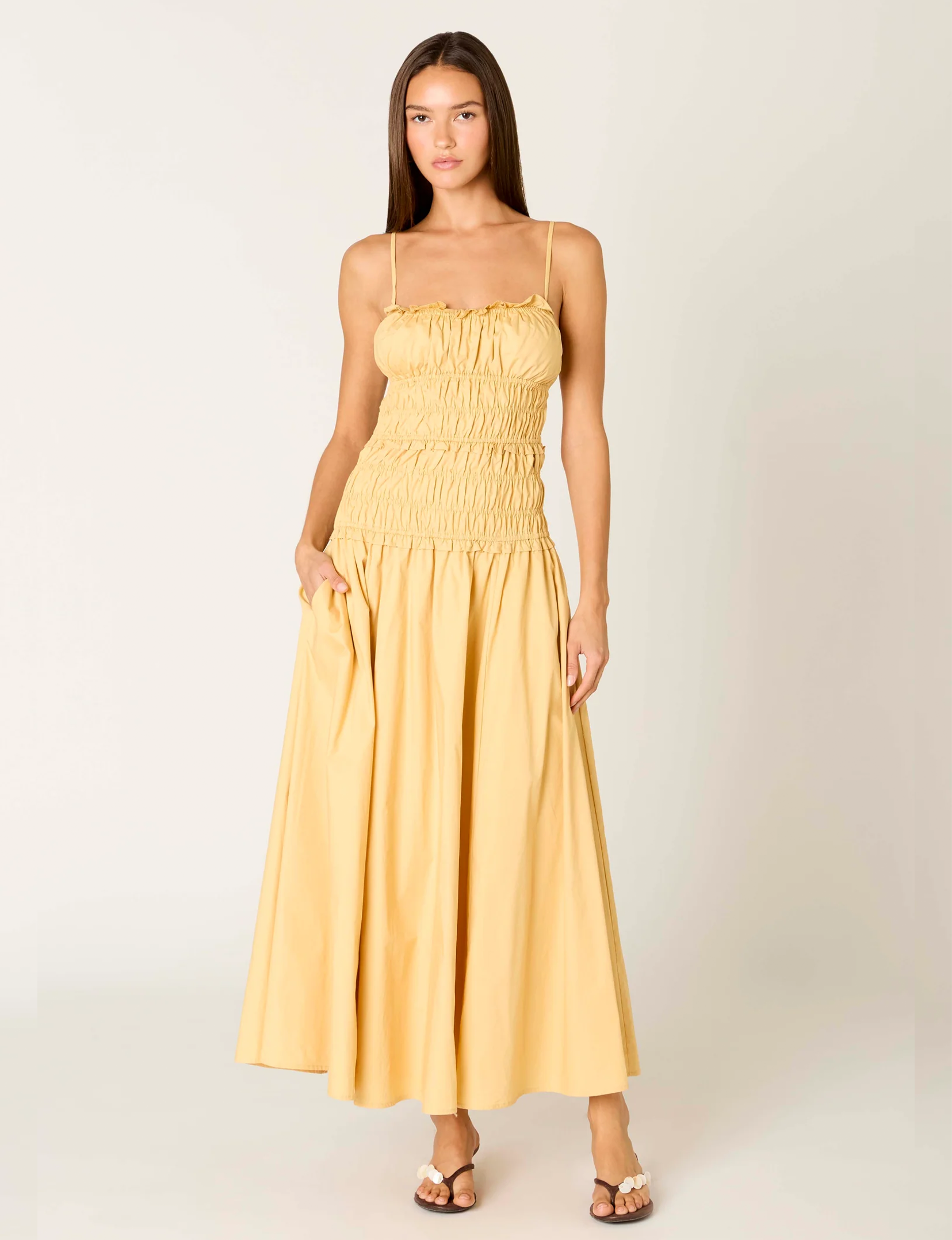 Dante Dress, Maize