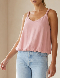 Billow Tank, English Rose