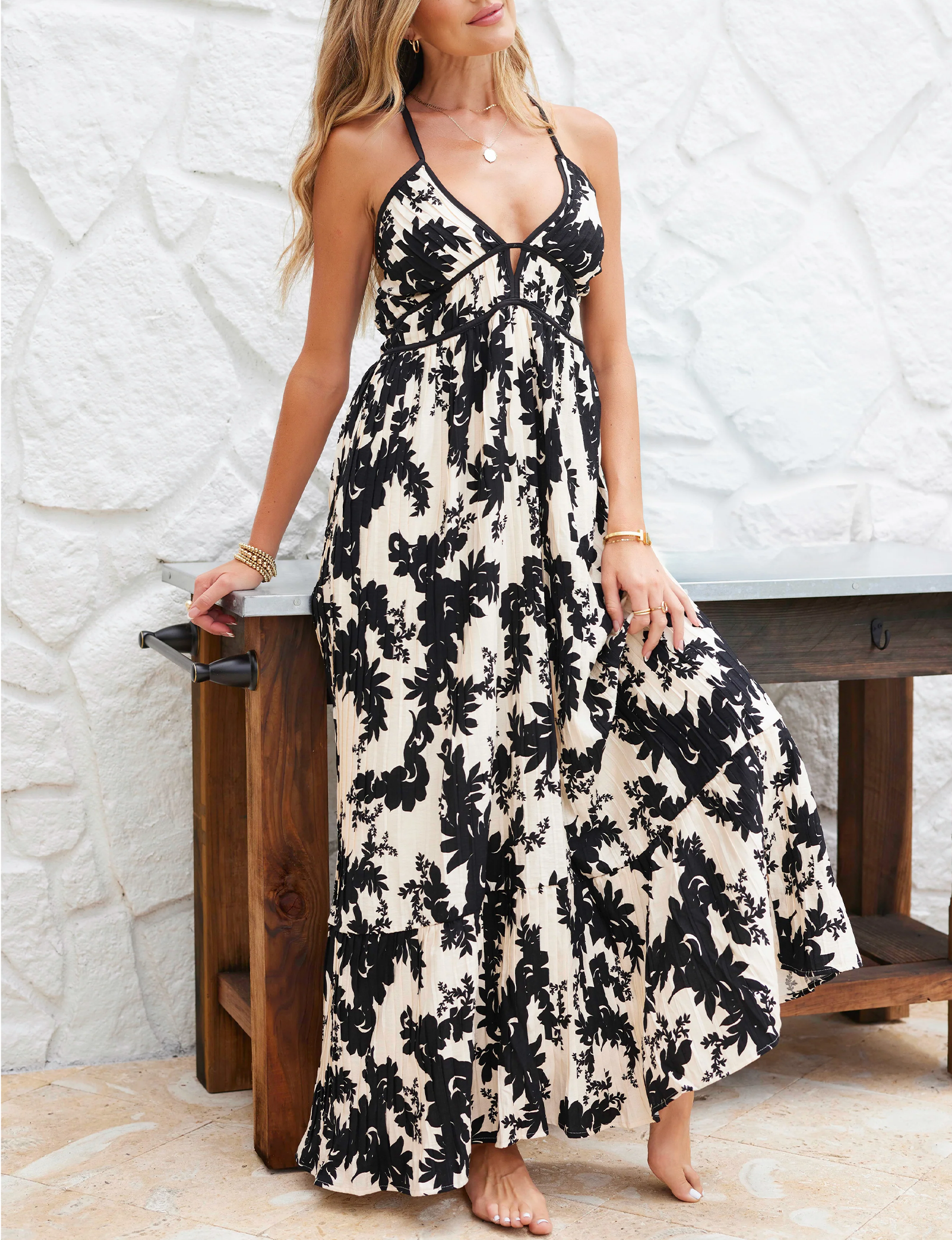 Athena Maxi Dress, Athena Print