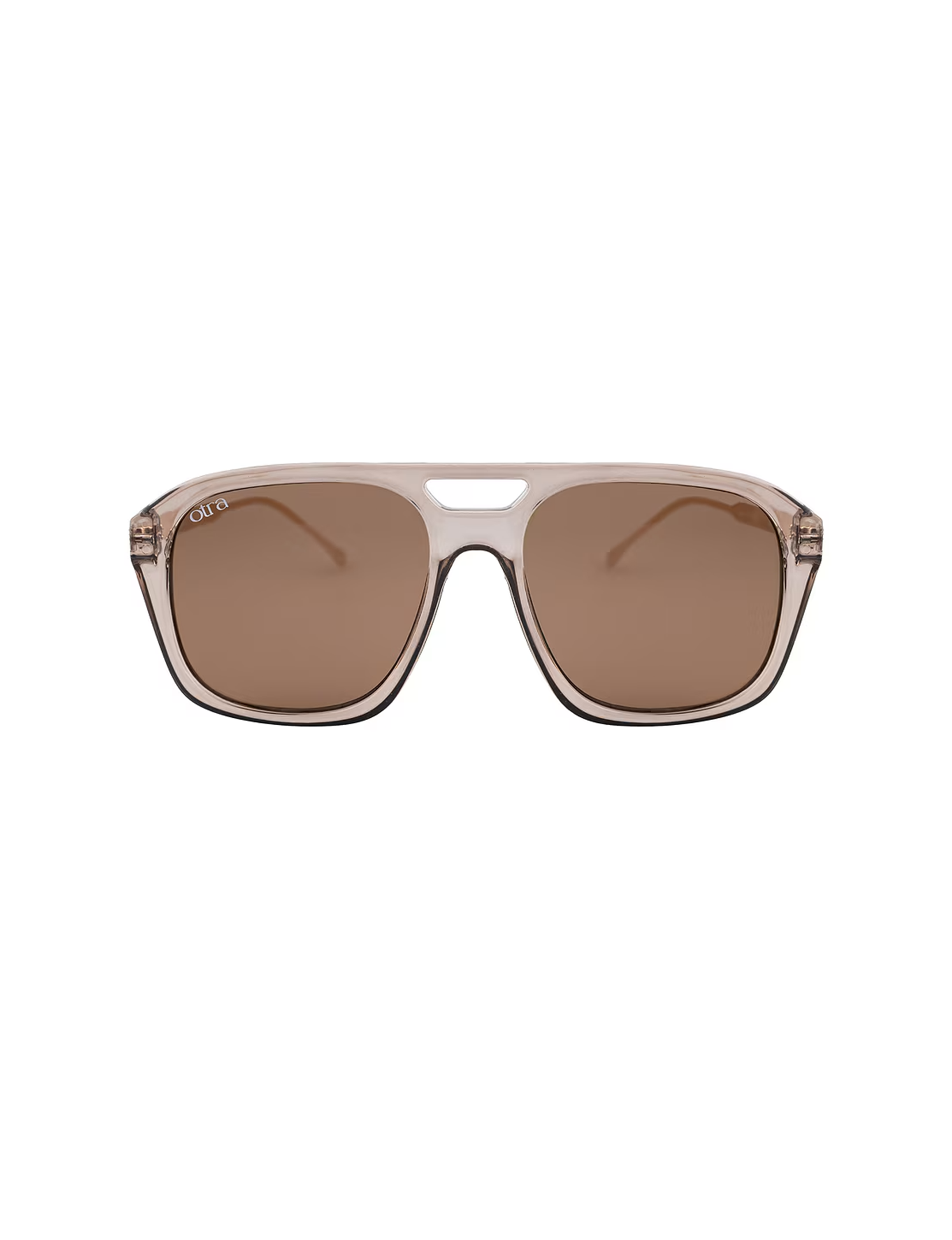 Reina Sunglasses, Olive/Brown
