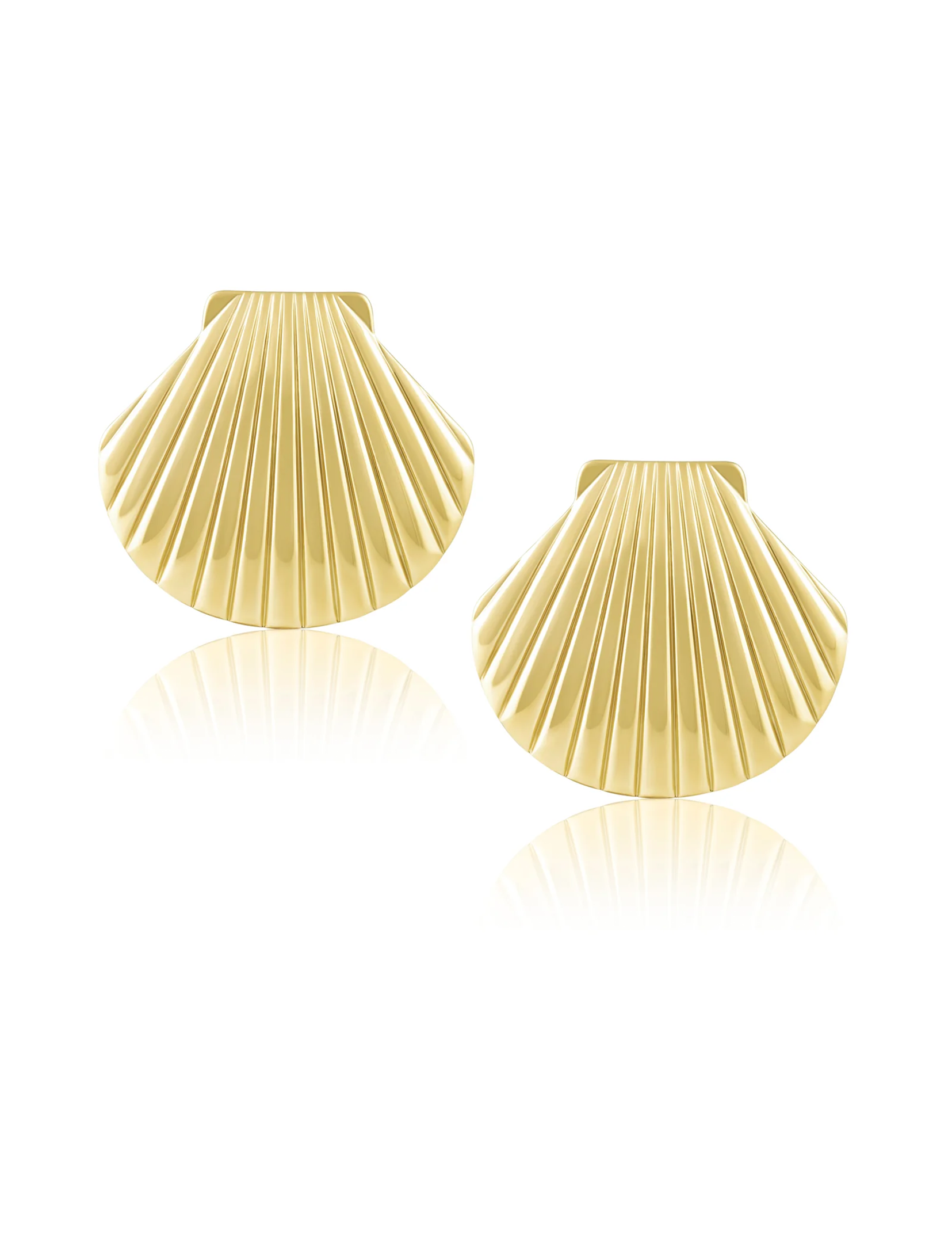 Shelly Earring, Gold