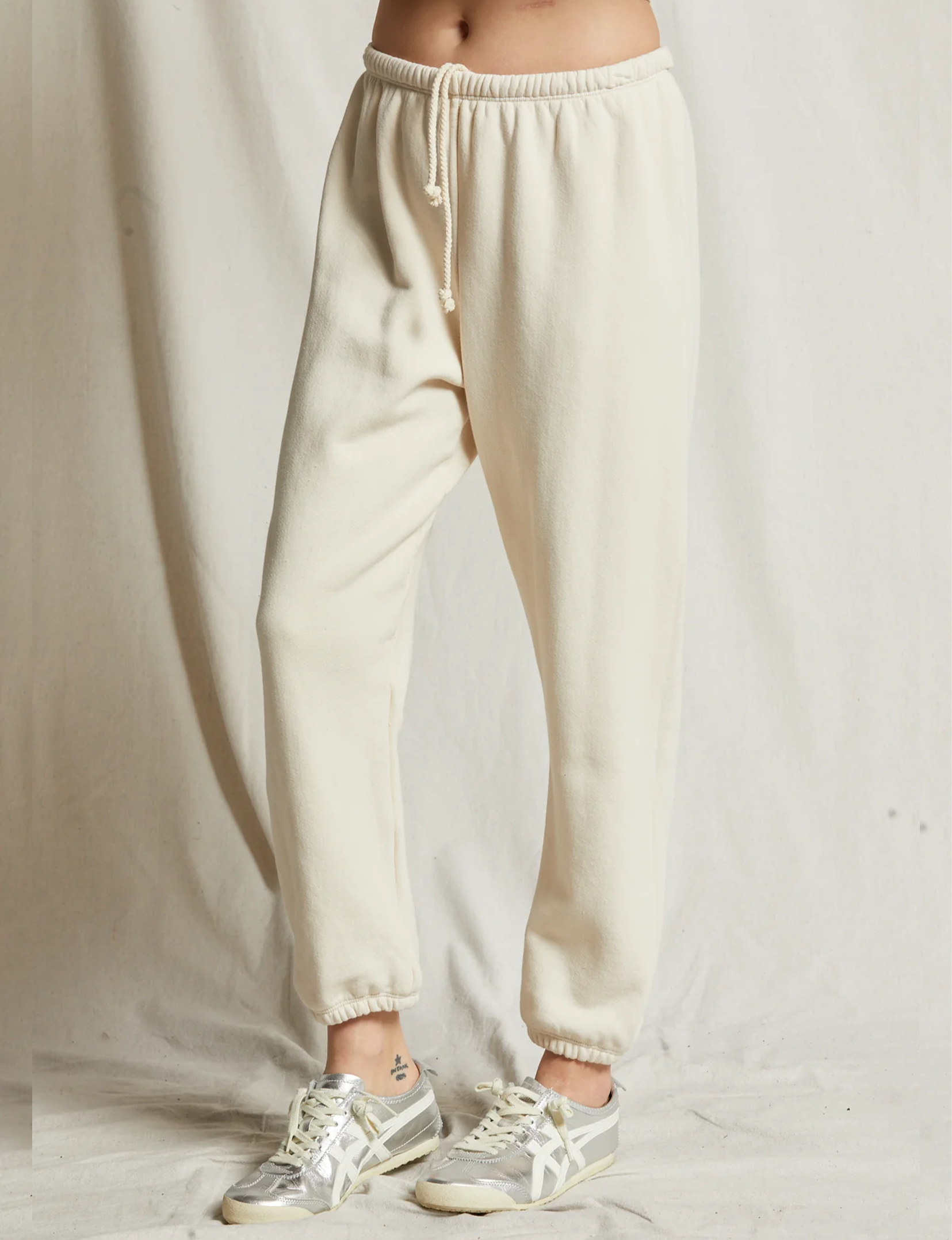 Stevie Fleece Sweatpants, Sugar