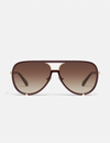 High Profile Sunglasses, Espresso/Brown