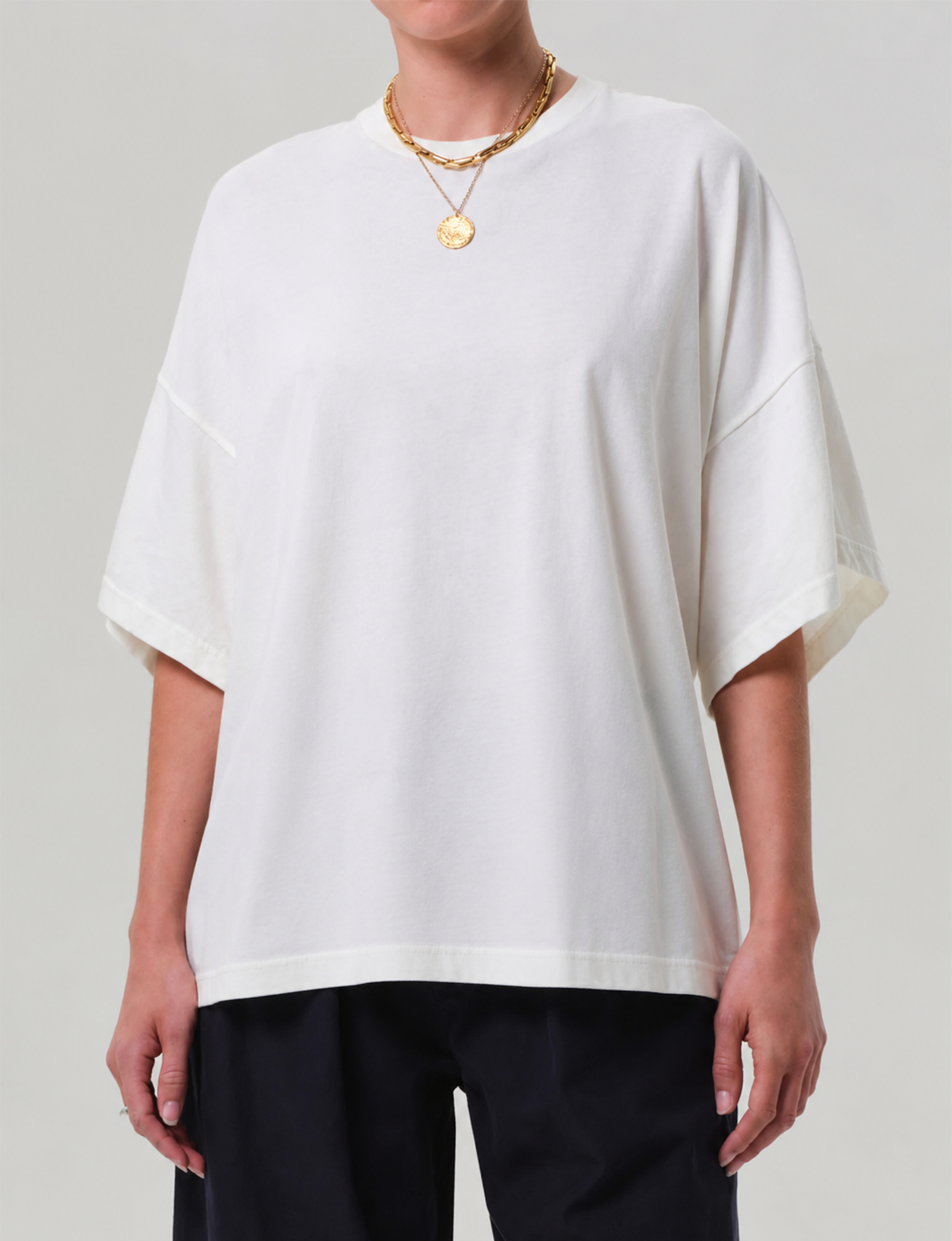 Cape Tee, White