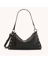 Kyle Medium Handbag, Black/Gunmetal