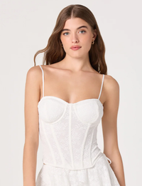 Madeleine Top, White