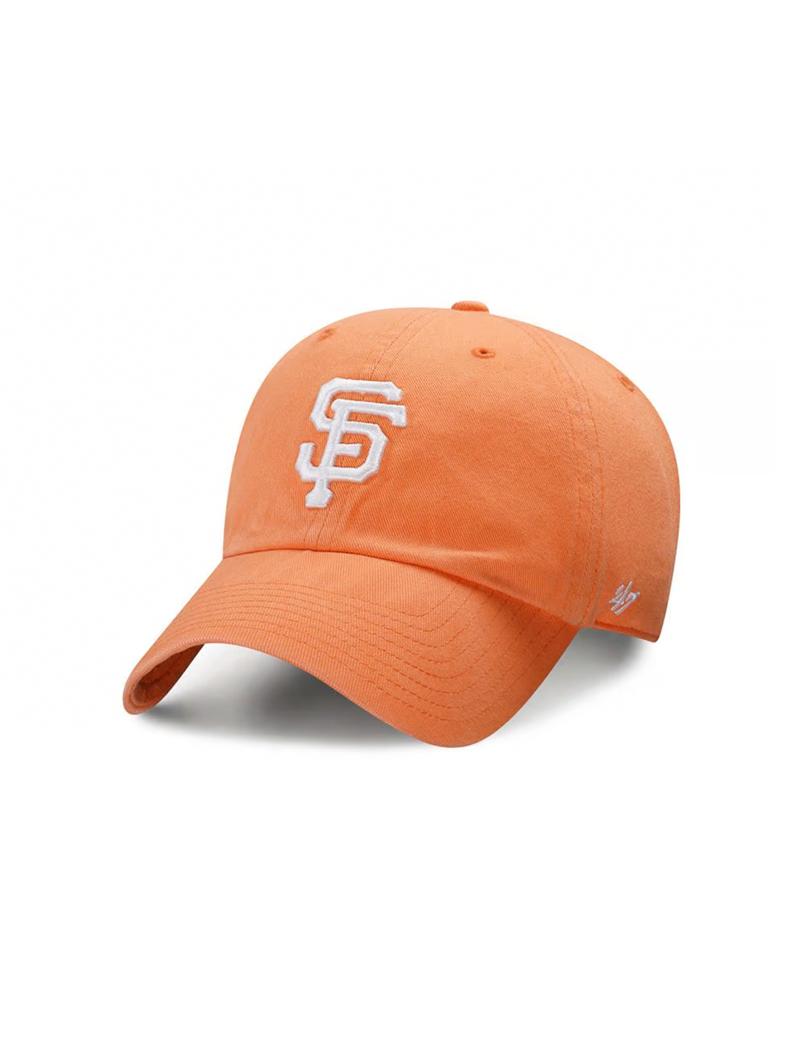 SF Giants Basic Ball Cap, Mango/White